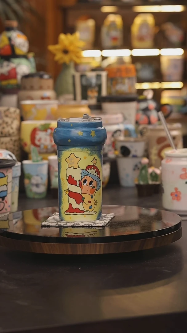 景德镇釉下彩绘设计师款式陶瓷