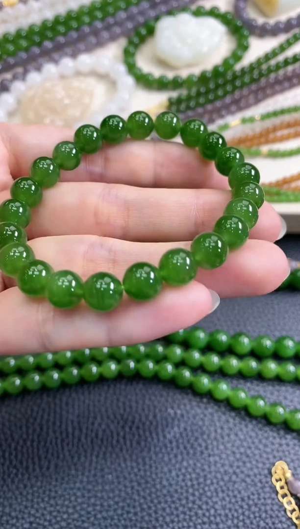 手串未镶嵌和田玉春日珠宝 D34多样性一件发