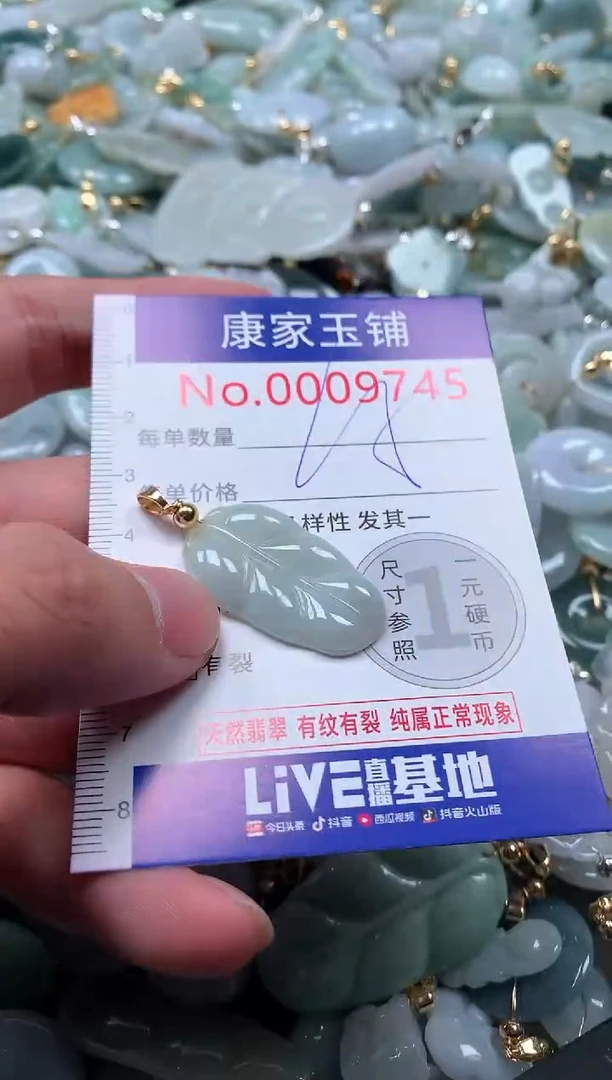 【闪购商品】翡翠吊坠(不含链)未镶嵌9745