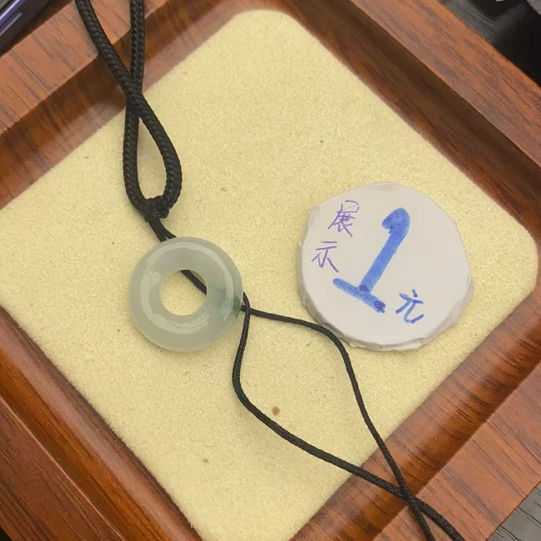 天然缅甸翡翠甜甜圈