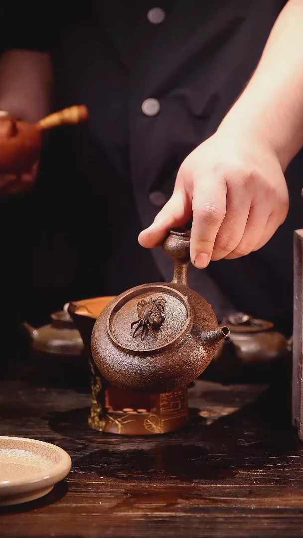 螃蟹侧把