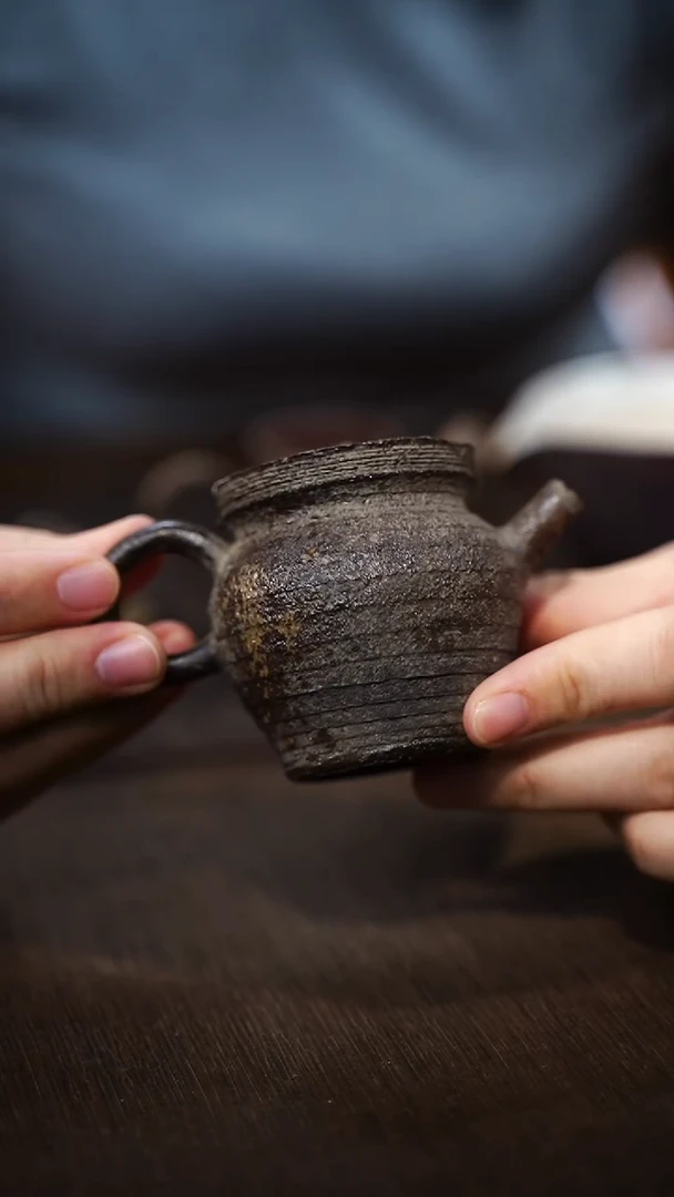 全手工制作  南蛮后手壶