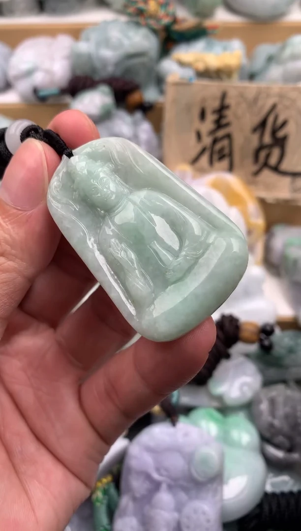 吊坠(不含链)未镶嵌翡翠1