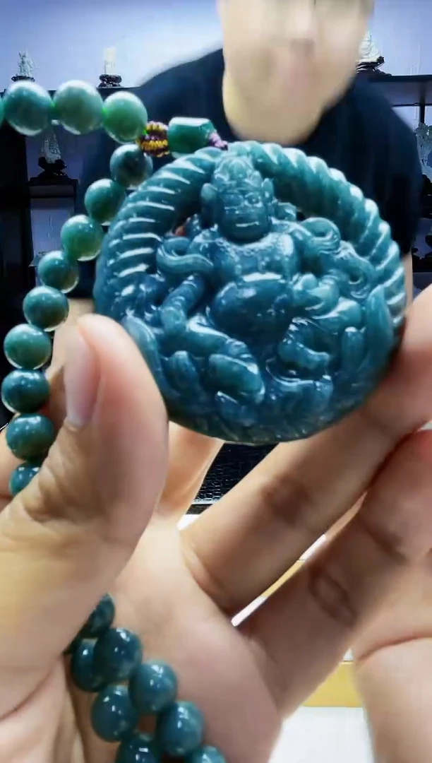 【闪购商品】定制翡翠未镶嵌毛货01260065多样性发其一