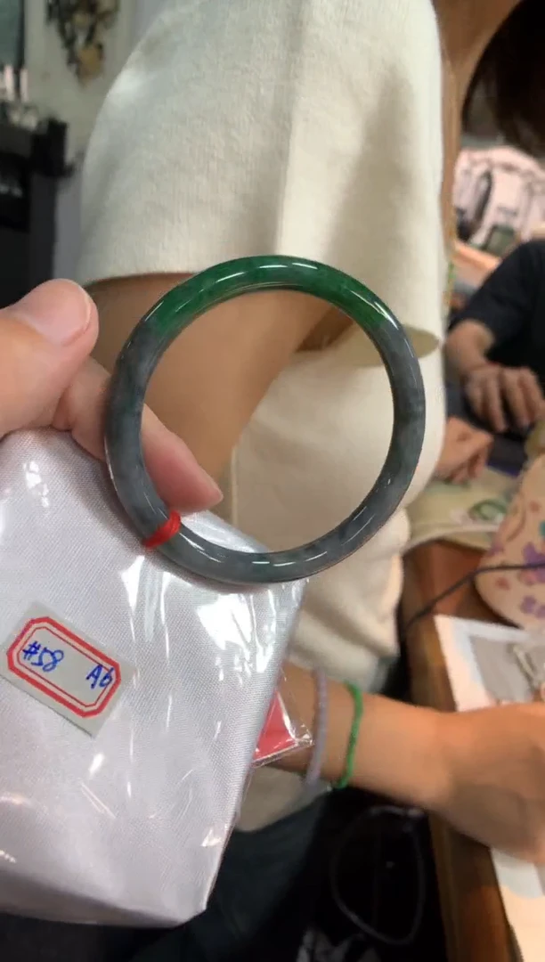 未镶嵌手镯翡翠星*手镯58#a6