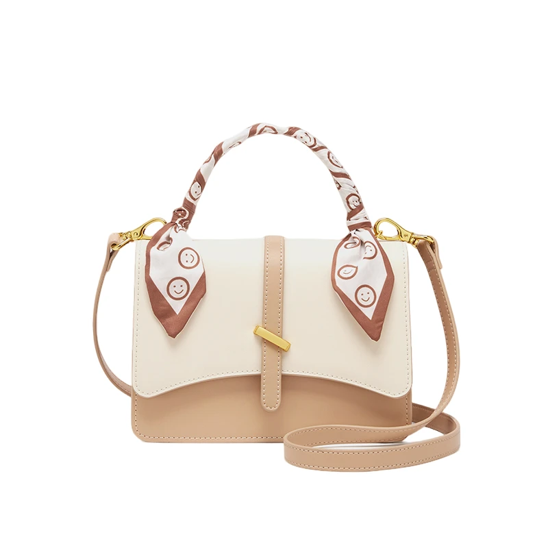 真皮牛皮夏季简约气质轻奢时尚休闲百搭女士小众潮流单肩包4227