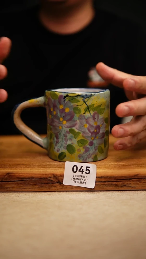 @@陶园瓷舍@@纯手工手绘@高温釉下彩