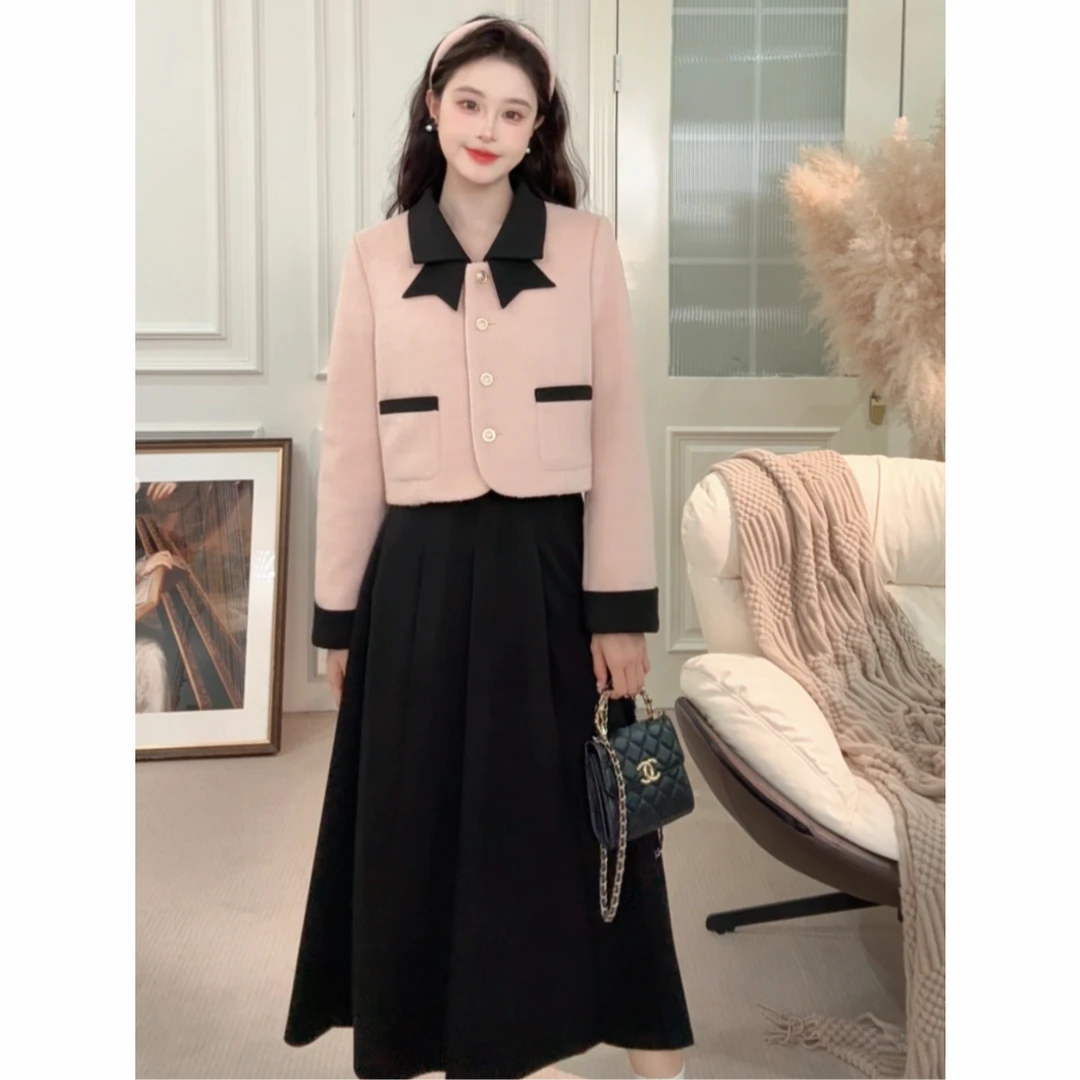 黑色半身裙QYM002378