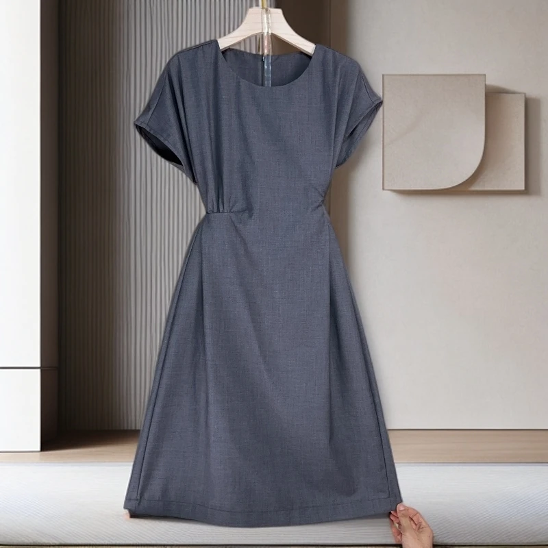 现货【RG1165】2025年新款时尚气质百搭减龄显瘦小众女装连衣裙