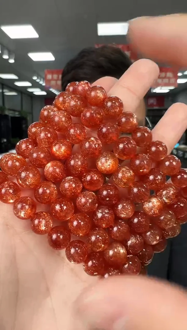 【闪购商品】日光石手链未镶嵌B59 gyw717约9mm多样性发一件