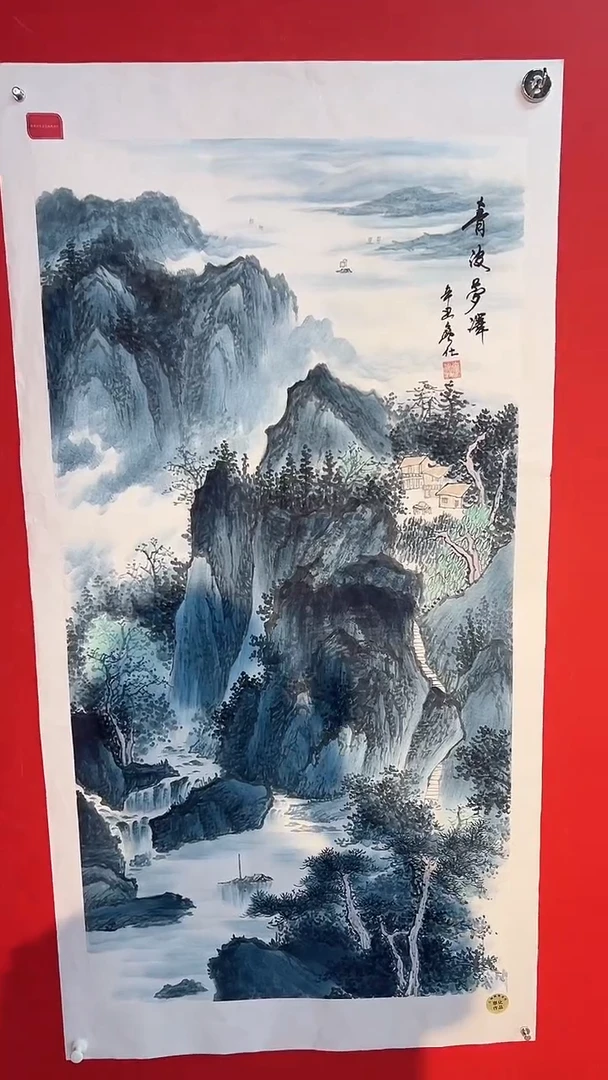 国画廖化老师国画作品