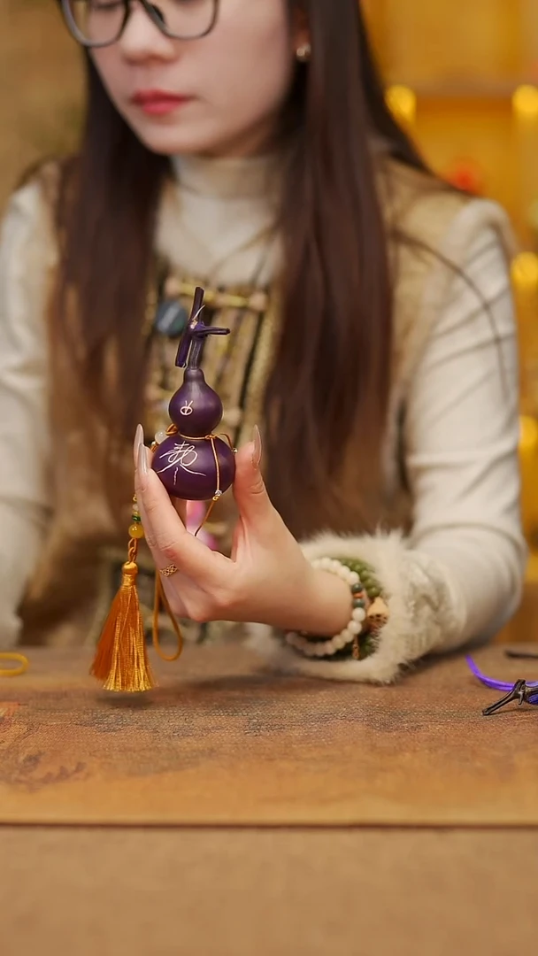 【闪购商品】39宴禾堂漆艺挂件小葫芦38