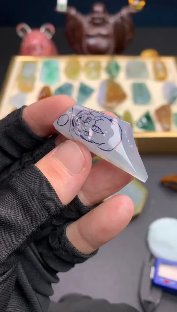 未镶嵌定制翡翠天然翡翠裸石（包工）