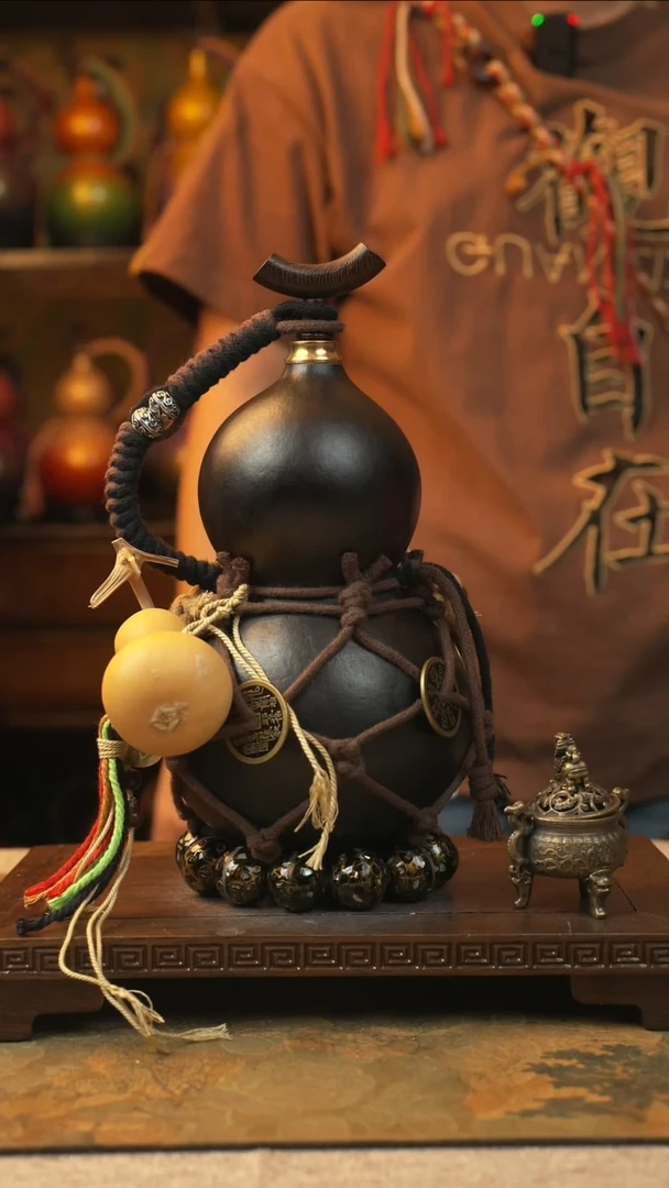 292大漆一物一拍记葫堂出品【不带手串】