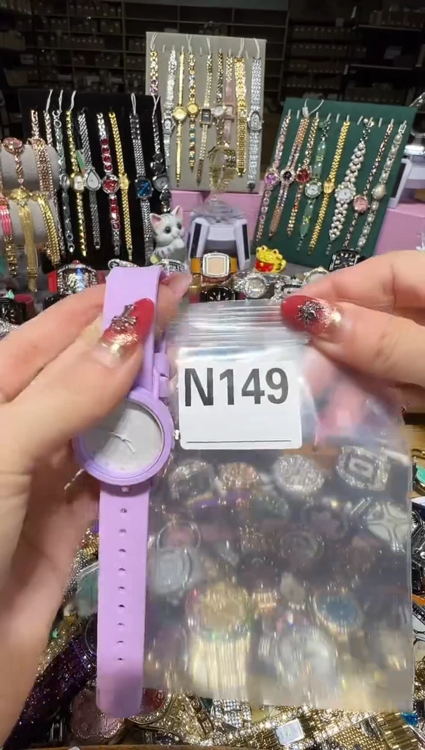 石英机芯不锈钢不锈钢直播定闪专用