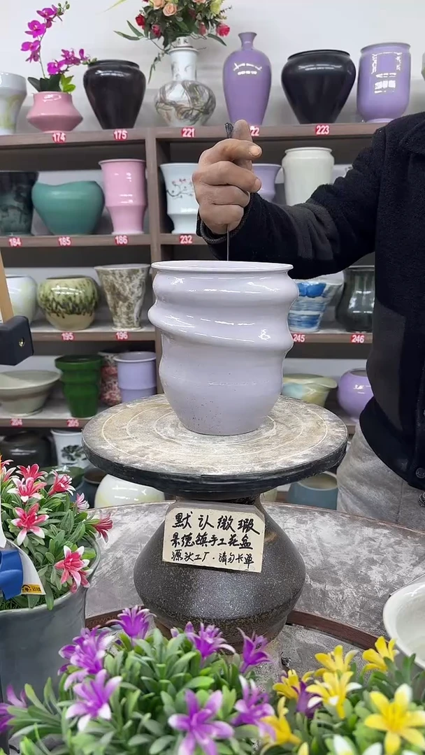 12-15-高19口13瑕-花盆