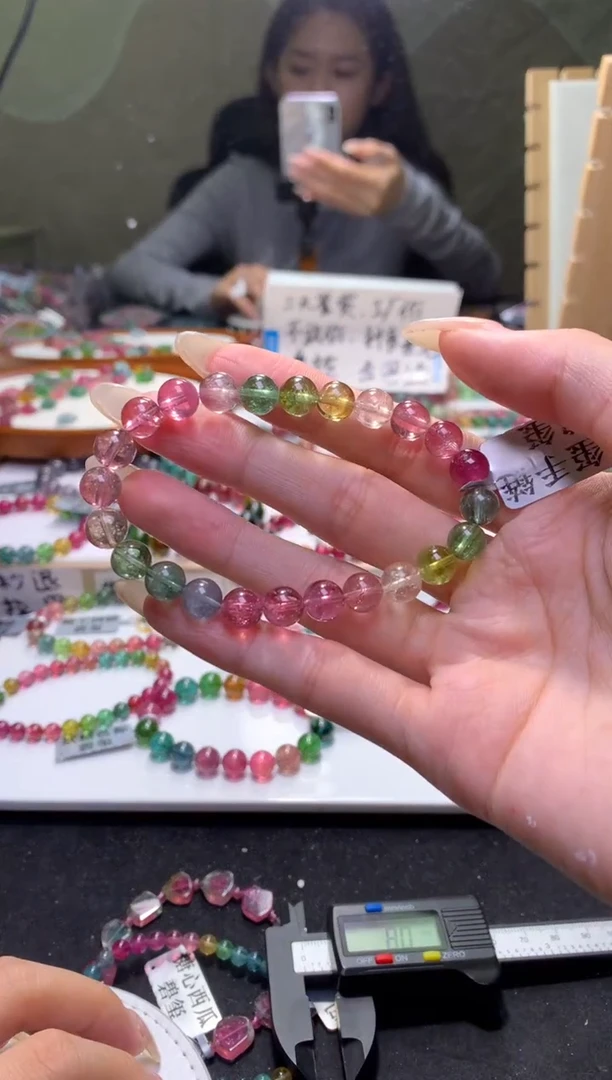 未镶嵌手串碧玺A22【天然碧玺】