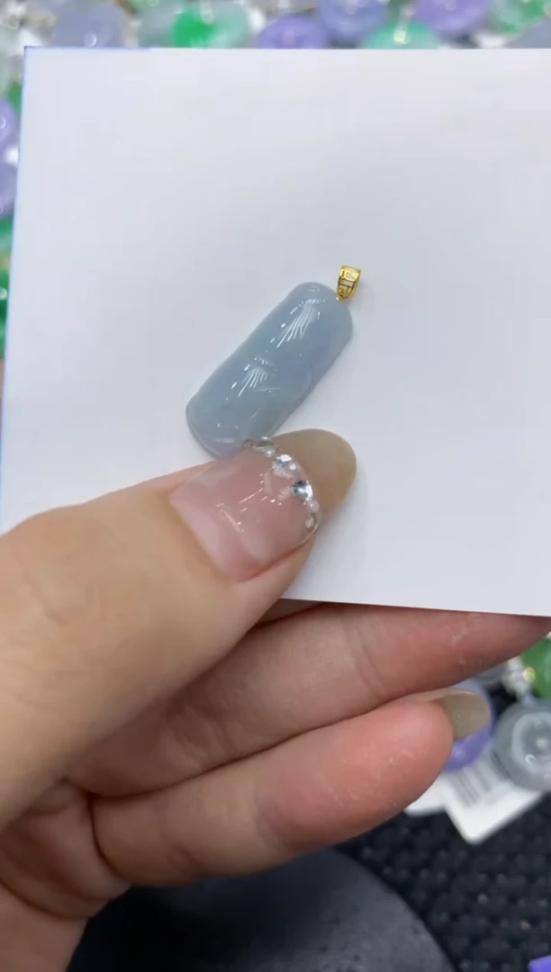 【闪购商品】翡翠颈饰18K金镶嵌 222222222