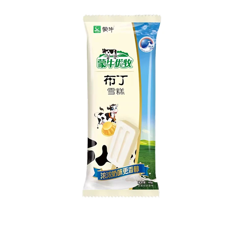 【京东次日达】【5支】蒙牛优牧小布丁雪糕冰淇淋雪糕雪糕同城送雪糕同城配