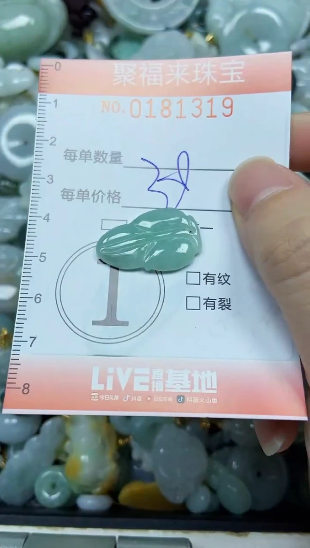 翡翠未镶嵌颈饰闪购0181319