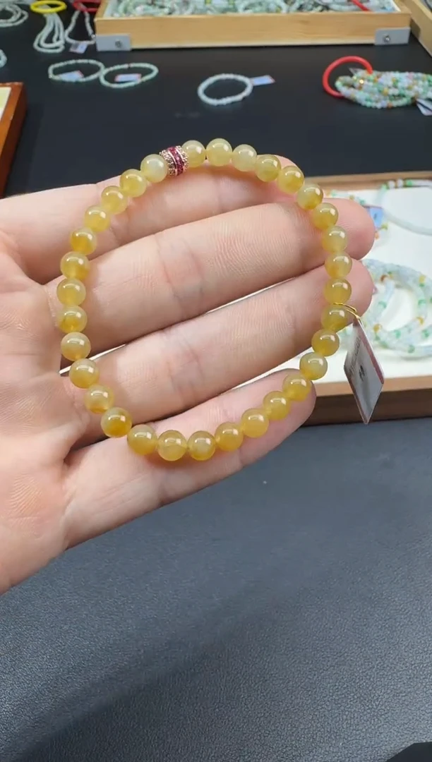 未镶嵌手串翡翠S0923-S1680-361