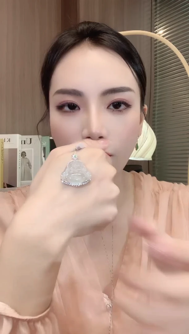 翡翠18K金镶嵌吊坠(不含链)A42 多样性发一件