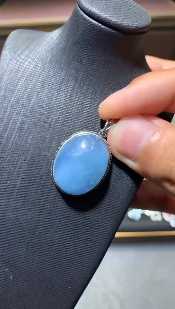 海蓝宝石颈饰未镶嵌F52