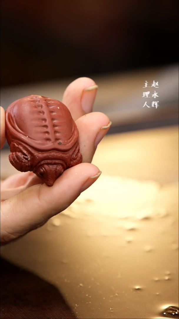 紫砂茶宠紫砂微瑕甲鱼