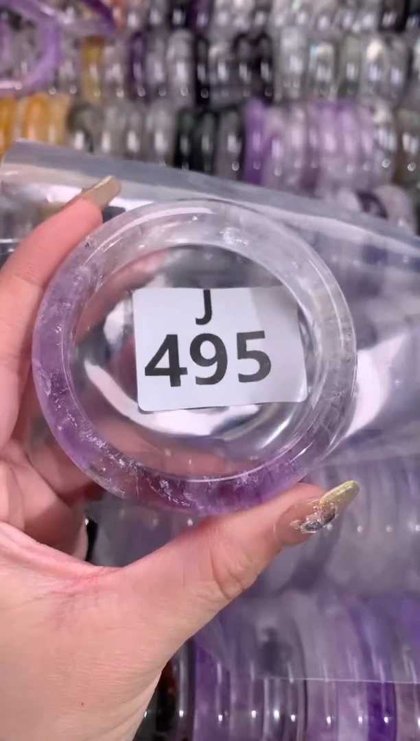 【闪购商品】水晶水晶手镯未镶嵌495-55