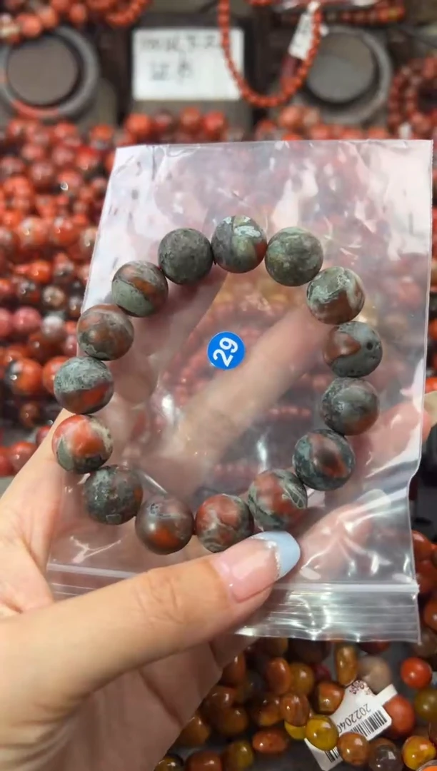 未镶嵌手串南红玛瑙13+