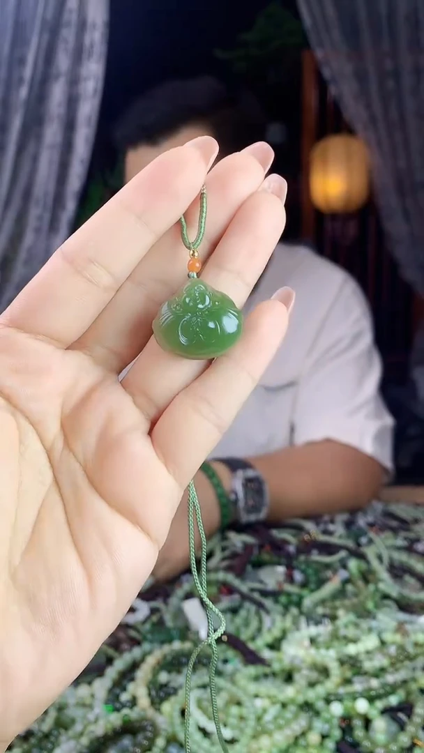 和田玉未镶嵌挂件多样性发货拍一发一