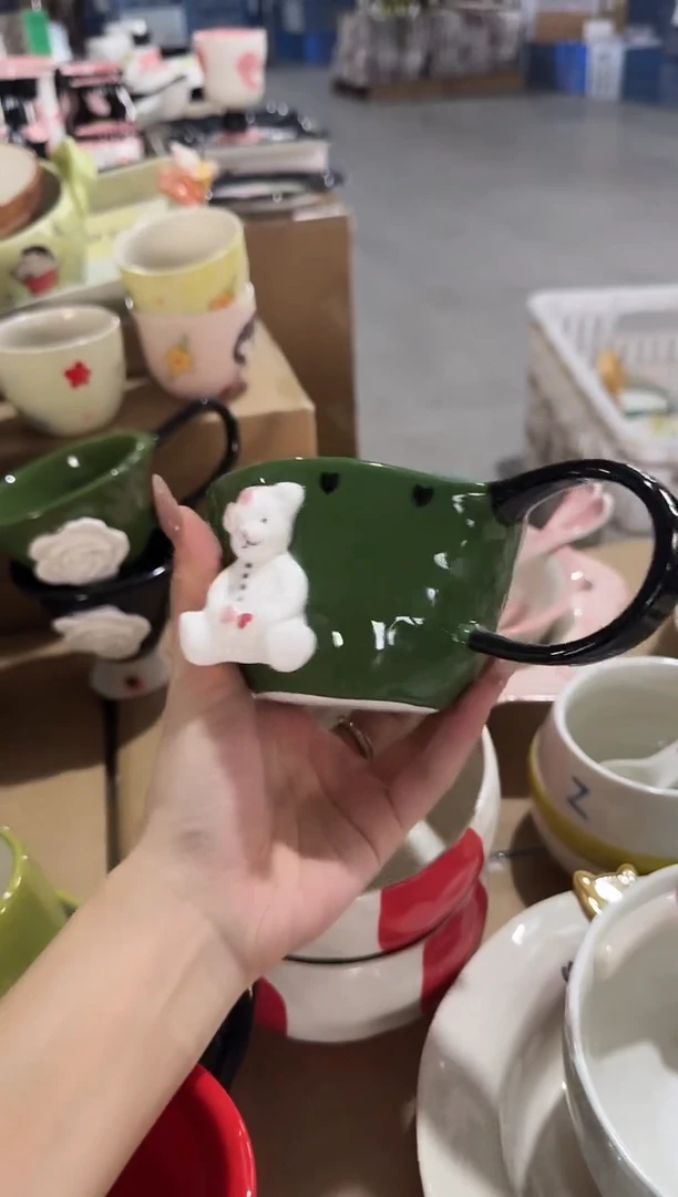 陶瓷[唯品瓷】手工手绘陶瓷直播间