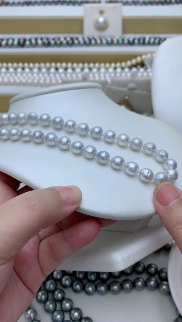 海水珍珠未镶嵌项链w82