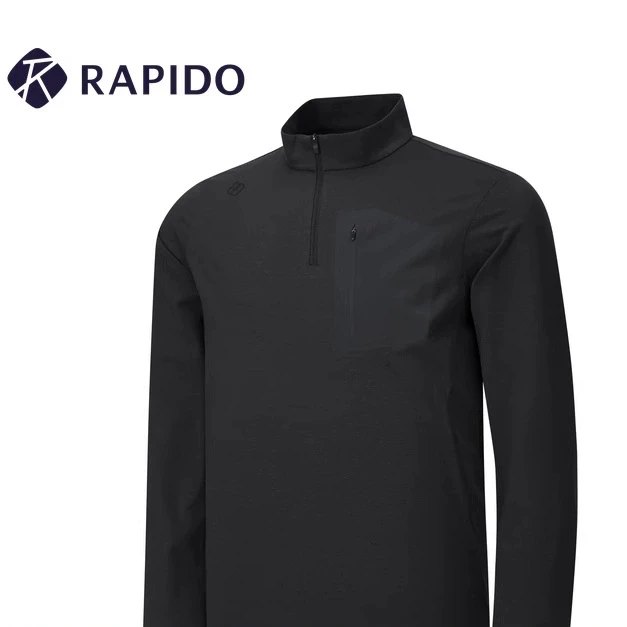【新品】RAPIDO雳霹道2025年春季男士O系列半拉链长袖CN5Z41O37