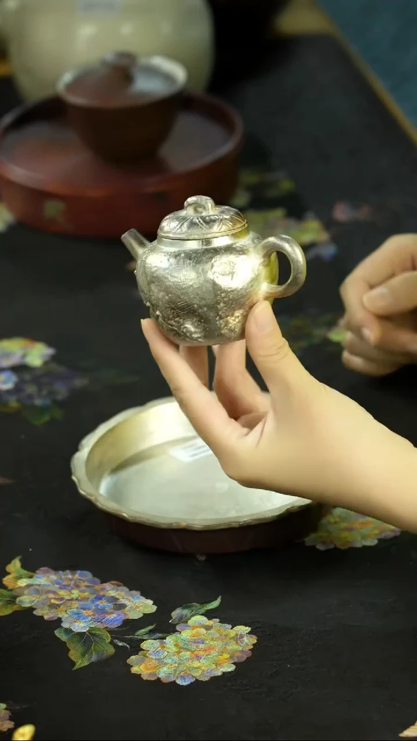千款手绘茶具直接炸