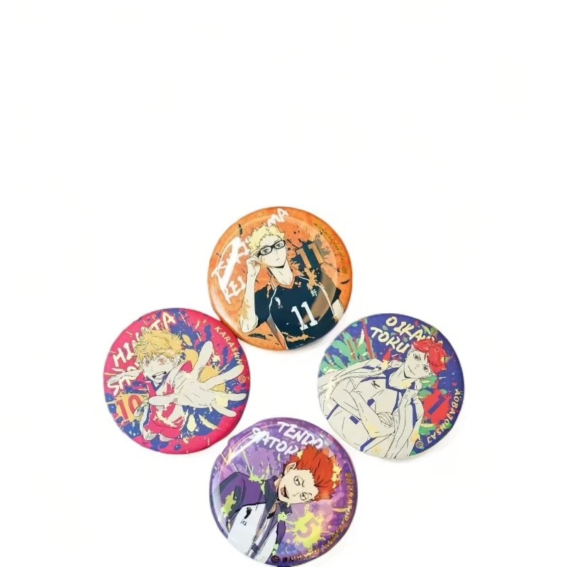 （獭獭直播）排球少年烫金吧唧&音乐卡