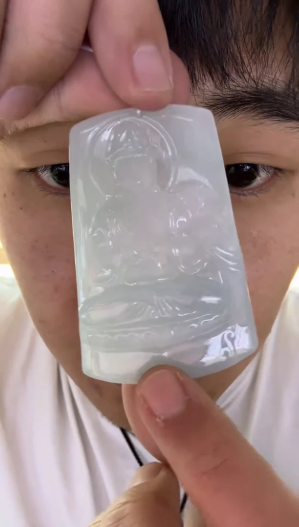 【闪购商品】翡翠颈饰未镶嵌天然翡翠A货孤品一件
