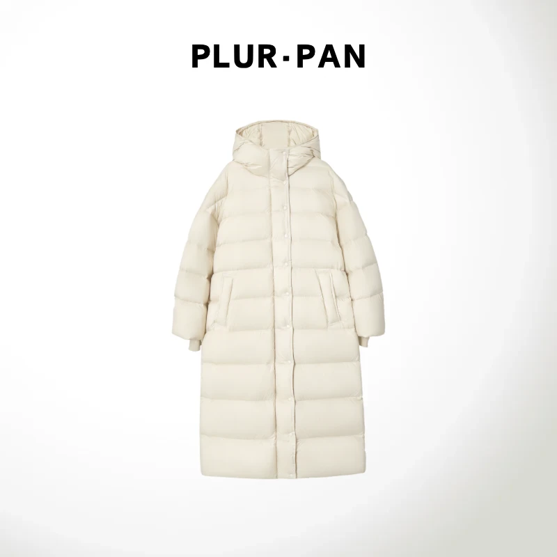 PLUR·PAN时尚百搭极简风加厚羽绒服