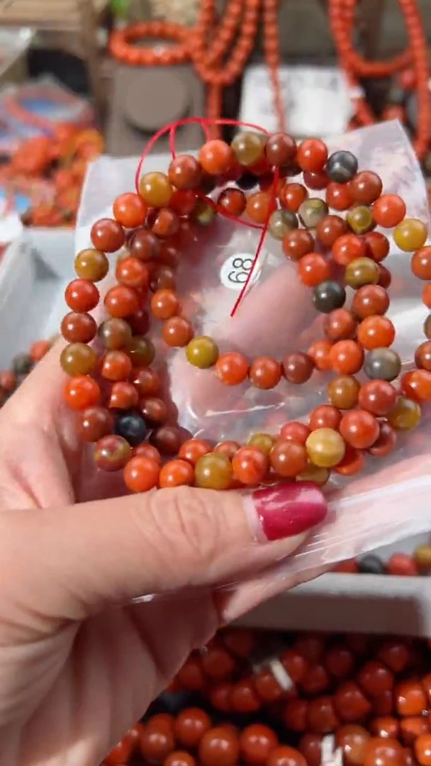 【闪购商品】南红玛瑙手串未镶嵌7+