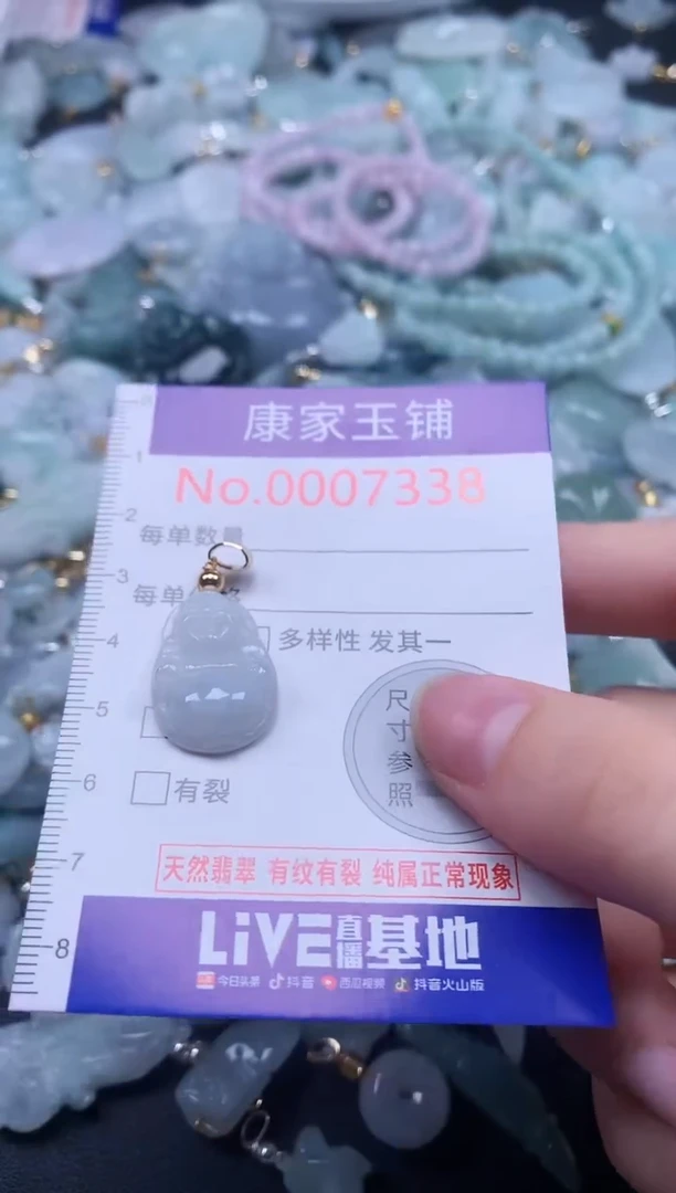 颈饰未镶嵌翡翠7338