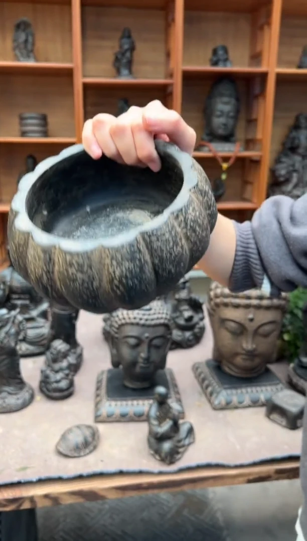 陶土【火山泥】南瓜盆