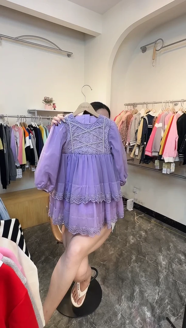 波波龙110紫色连衣裙NTQ2247147