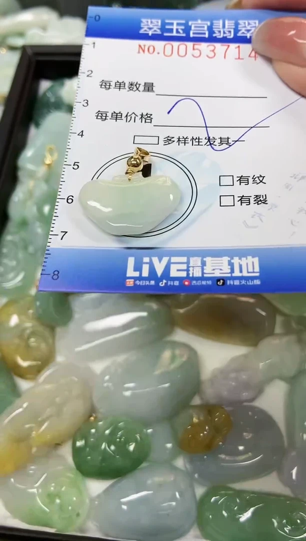 【闪购商品】翡翠颈饰未镶嵌闪购0053714