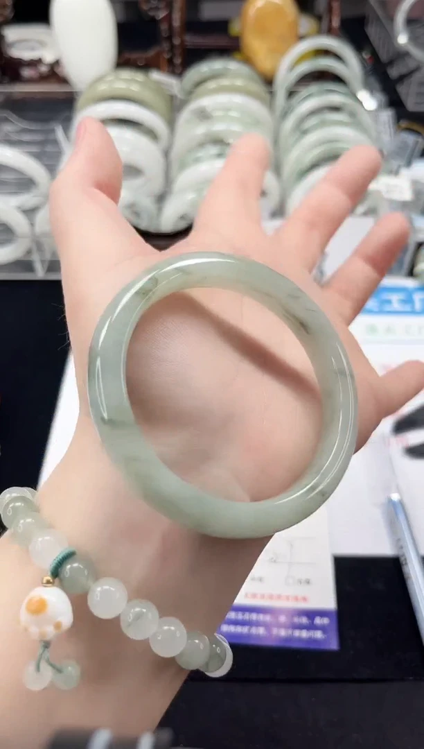 未镶嵌手镯石英质玉216-56/57
