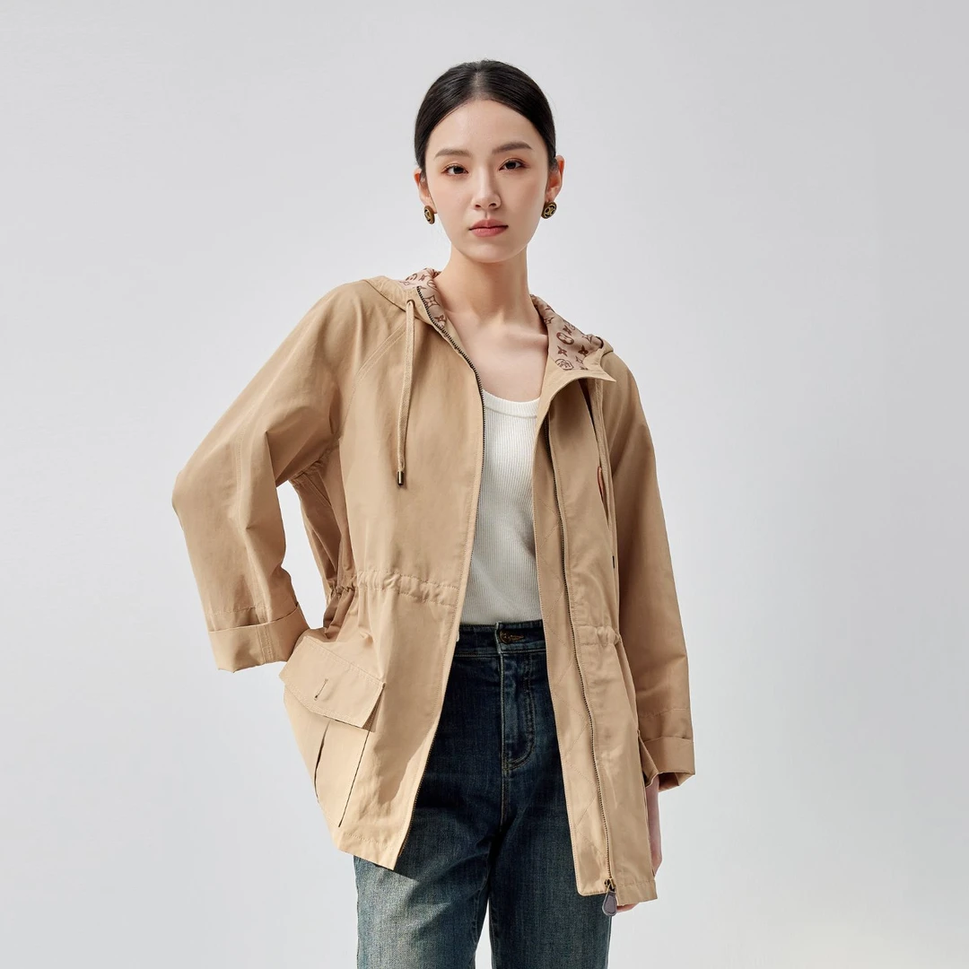 【籽言专属】商场同款秋季新品风衣外套N118A43020