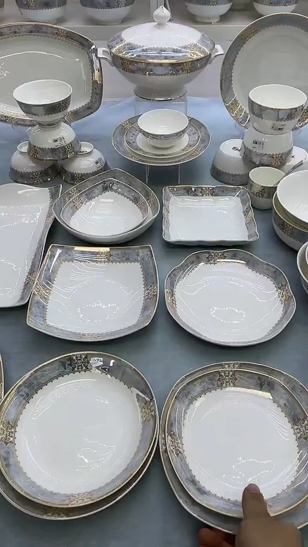 骨瓷开门大吉8方2个