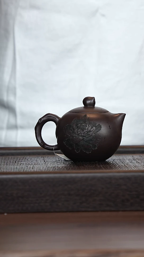 茶壶紫砂宜兴紫砂壶h6203
