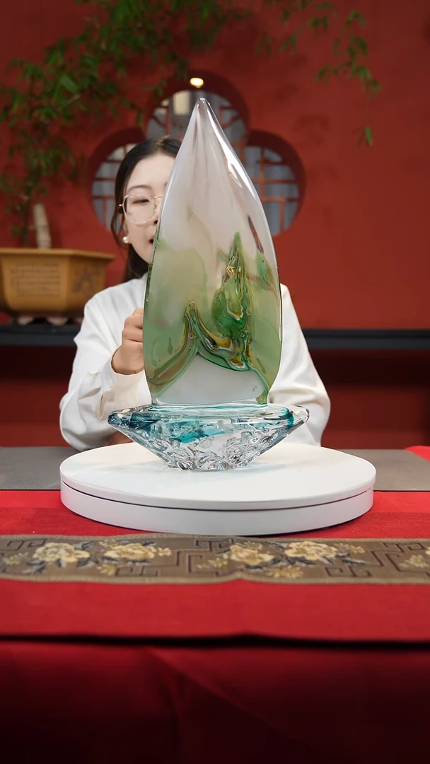 【闪购商品】琉璃手工艺品一帆风顺