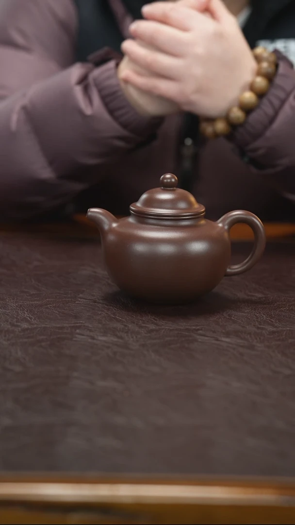 茶壶紫砂用****5紫泥 掇球