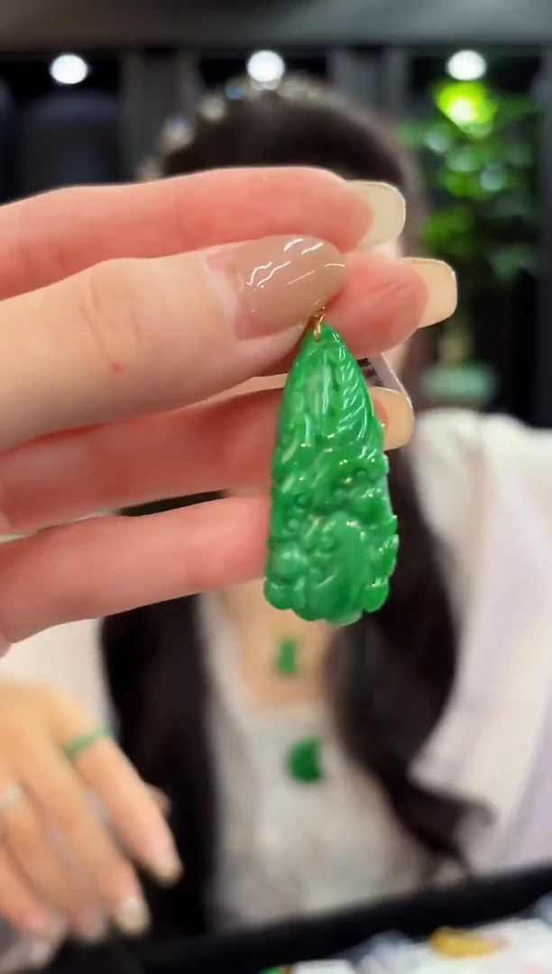 吊坠(不含链)未镶嵌翡翠 缅料A货/支持复检/一件